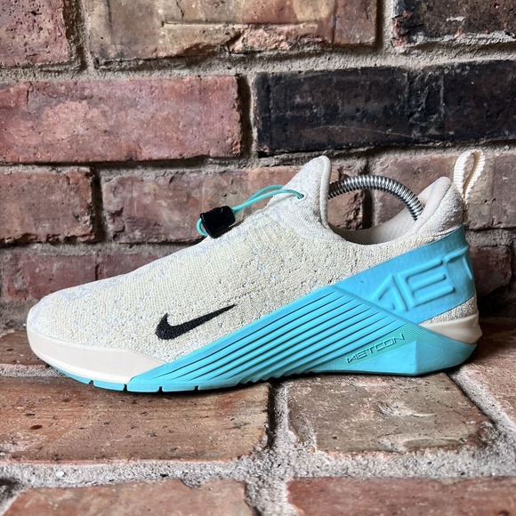 Nike Shoes - Nike Metcon React Cream Blue Women's 9.5 Crossfit Gym Shoes Sneaker